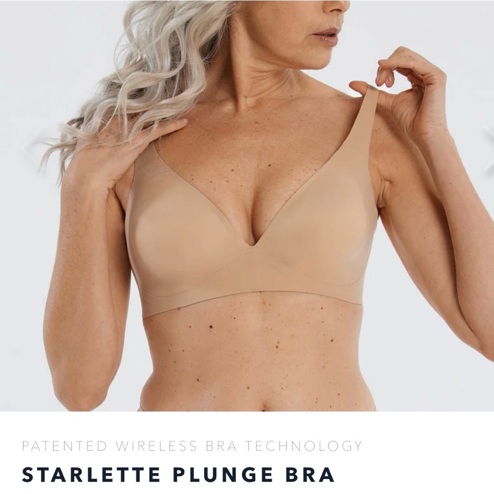 NWT Starlette Plunge Wireless Evelyn and Bobbie in Sand